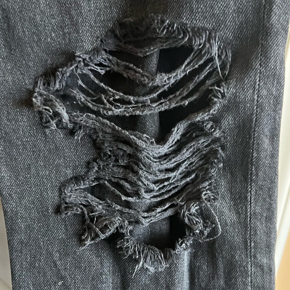 AGOLDE ⭐️ Lana Straight in Black Size 26 - Picture 7 of 7